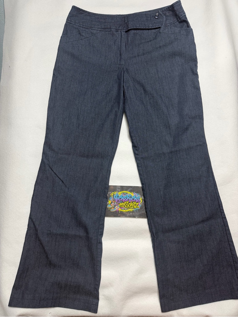 Requirements Navy Wide-Leg women’s pants